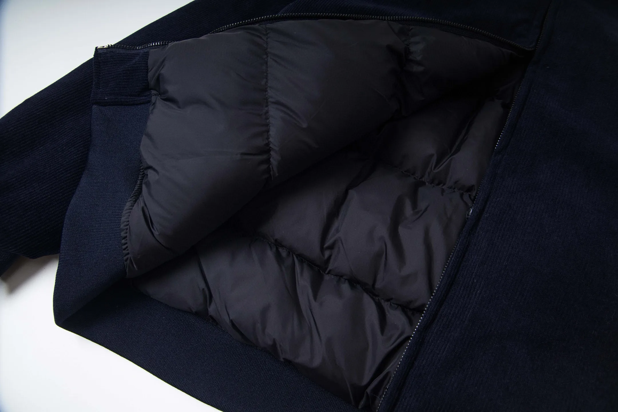 Navy blue detailed real shot # P330